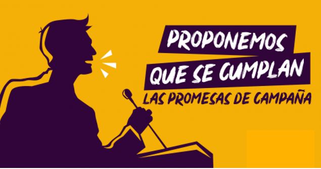 Ley que castigue las promesas electorales incumplidas